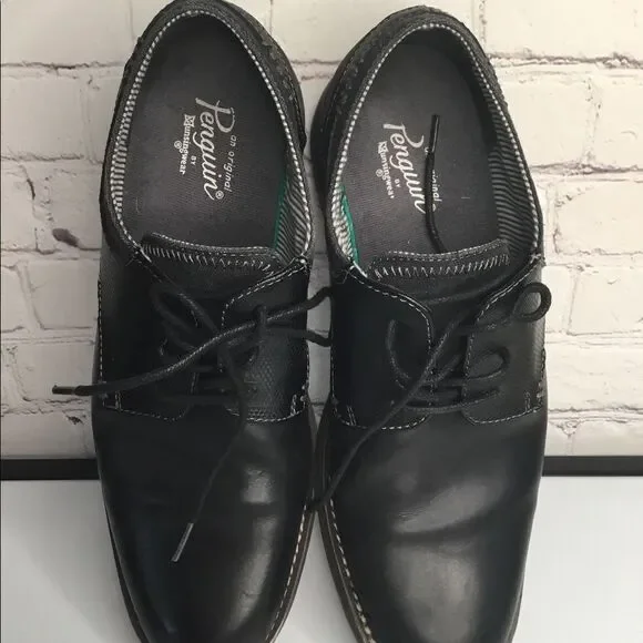 Penguin Oxford Shoes Mens 9 black Original by Munsingwear.‎